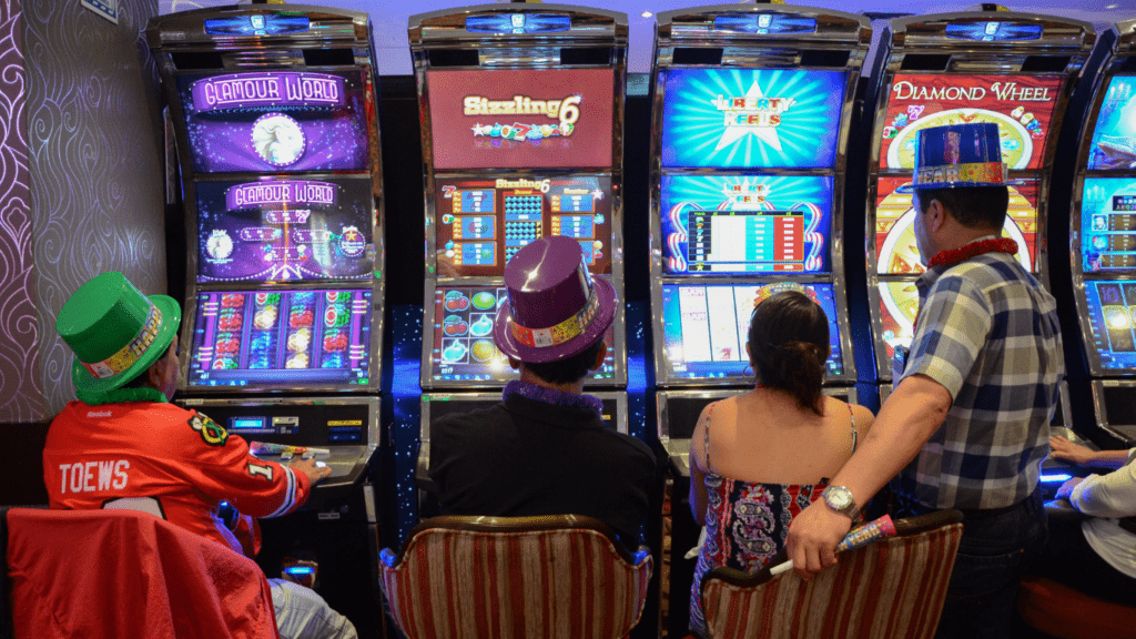 betting in slot machine