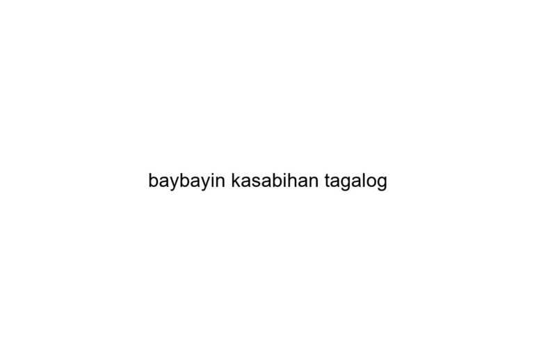 baybayin kasabihan tagalog