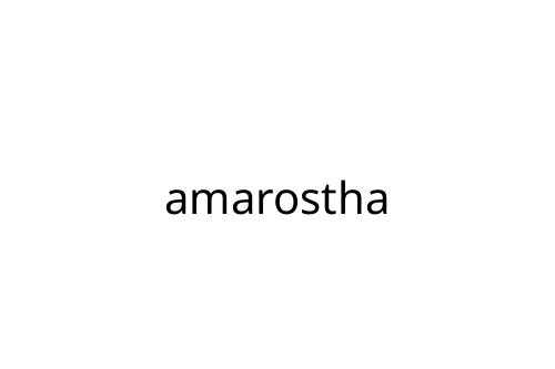 amarostha