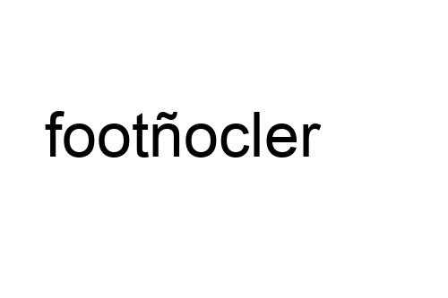 footñocler