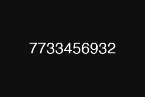 7733456932