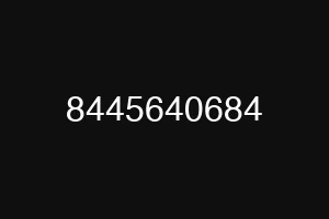 8445640684