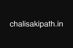 chalisakipath.in