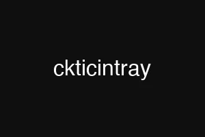 ckticintray