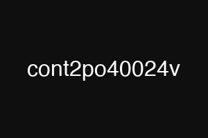 cont2po40024v