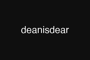 deanisdear